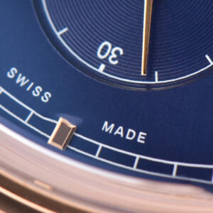 Portuguese Chrono IW390305 ZF 42MM Blue Dial Brown Leather Strap A7750 - Image 21