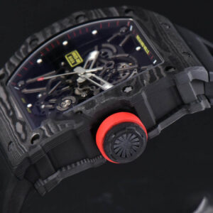 RM035-02 Real NTPT ZF Skeleton Dial Black Rubber Strap NH05A V5 - Image 16