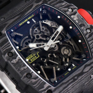 RM035-02 Real NTPT ZF Skeleton Dial Black Rubber Strap NH05A V5 - Image 17