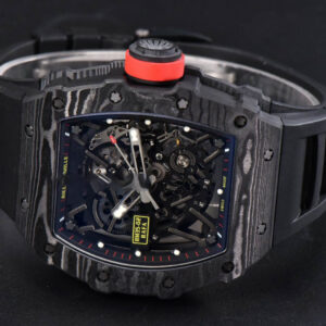 RM035-02 Real NTPT ZF Skeleton Dial Black Rubber Strap NH05A V5 - Image 18