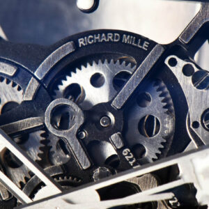 RM035-02 Real NTPT ZF Skeleton Dial White Rubber Strap NH05A - Image 2