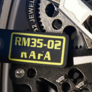 RM035-02 Real NTPT ZF Skeleton Dial White Rubber Strap NH05A - Image 3