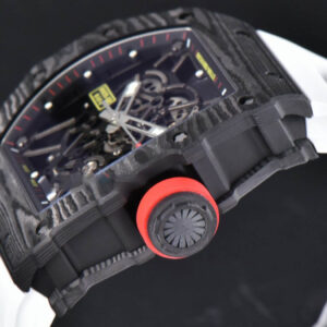 RM035-02 Real NTPT ZF Skeleton Dial White Rubber Strap NH05A - Image 8