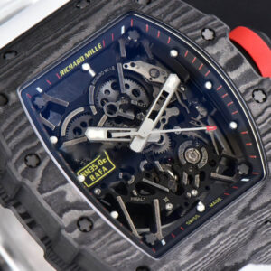 RM035-02 Real NTPT ZF Skeleton Dial White Rubber Strap NH05A - Image 9