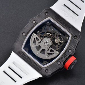 RM035-02 Real NTPT ZF Skeleton Dial White Rubber Strap NH05A - Image 20