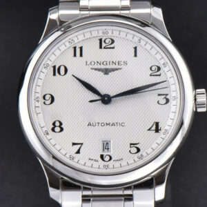 Master Collection KZF 38MM White Textured Dial SS Bracelet A2892