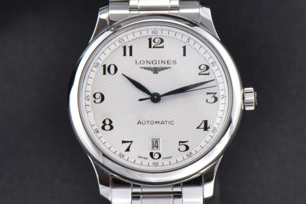 Master Collection KZF 38MM White Textured Dial SS Bracelet A2892