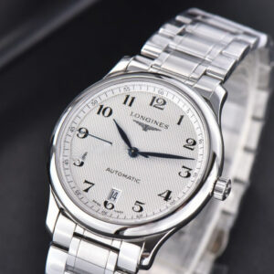 Master Collection KZF 38MM White Textured Dial SS Bracelet A2892 - Image 3