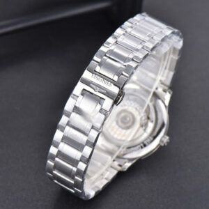Master Collection KZF 38MM White Textured Dial SS Bracelet A2892 - Image 12