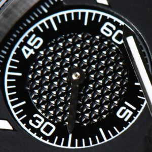 Speedmaster Racing Master 40mm HRF Black Dial Black Rubber Strap A7750 - Image 3