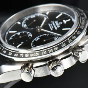 Speedmaster Racing Master 40mm HRF Black Dial Black Rubber Strap A7750 - Image 7