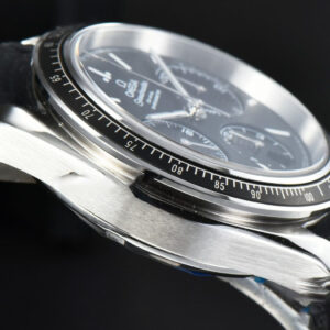 Speedmaster Racing Master 40mm HRF Black Dial Black Rubber Strap A7750 - Image 9
