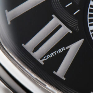 Drive De Cartier 40mm APSF Black Dial Black Leather Strap A23J - Image 10