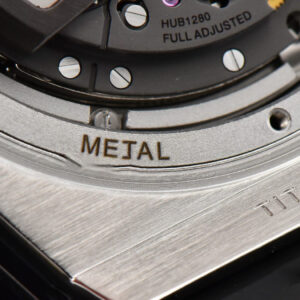 Big Bang Unico Rainbow King SS Diamond 45mm ZF Skeleton Rainbow Gummy Strap A1280 - Image 2