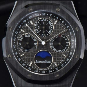 Royal Oak Perpetual Calendar 26579CE Black Ceramic 41mm APSF Black Dial Ceramic Bracelet A5134 V1