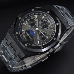 Royal Oak Perpetual Calendar 26579CE Black Ceramic 41mm APSF Black Dial Ceramic Bracelet A5134 V1 - Image 4