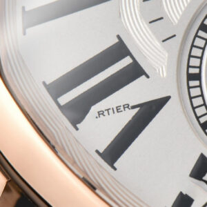 Drive De Cartier RG 40mm APSF White Dial Brown Leather Strap A23J - Image 10