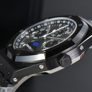 Royal Oak Perpetual Calendar 26579CE Black Ceramic 41mm APSF Black Dial Ceramic Bracelet A5134 V1 - Image 11
