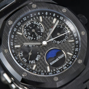 Royal Oak Perpetual Calendar 26579CE Black Ceramic 41mm APSF Black Dial Ceramic Bracelet A5134 V1 - Image 12