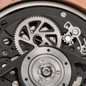 Big Bang Unico Rainbow King RG Diamond 45mm ZF Skeleton Rainbow Gummy Strap A1280 - Image 2