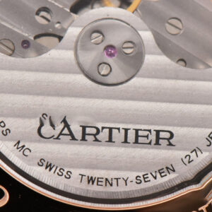 Drive De Cartier RG 40mm APSF White Dial Brown Leather Strap A23J - Image 26