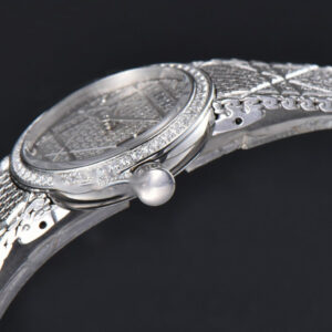 La D My Dior 25mm K11F Diamond Silver Dial Quartz - Image 7