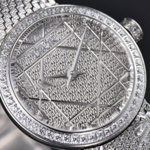 La D My Dior 25mm K11F Diamond Silver Dial Quartz - Image 8
