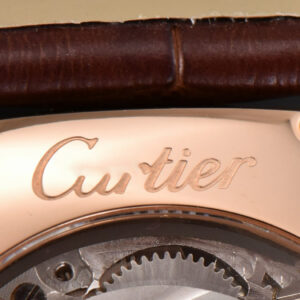Drive De Cartier RG 40mm APSF White Dial Brown Leather Strap A23J - Image 29