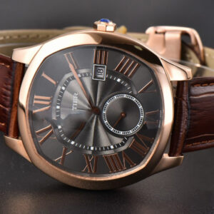 Drive De Cartier RG 40mm APS Gray Dial Brown Leather Strap A23J - Image 32