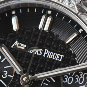 Offshore Ladies 37mm 26231ST RXWF Diamond Black Dial Black Subdial Black Rubber Strap Quartz - Image 9