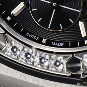 Offshore Ladies 37mm 26231ST RXWF Diamond Black Dial Black Subdial Black Rubber Strap Quartz - Image 13