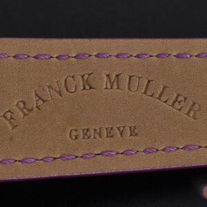 Long Island Ladies 26mm ZF Diamond MOP Dial Purple Leather Strap Swiss Ronda Quartz - Image 19