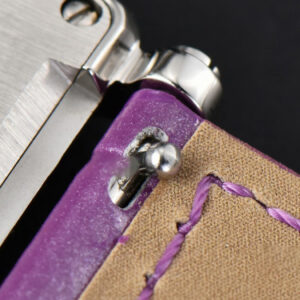 Long Island Ladies 26mm ZF Diamond MOP Dial Purple Leather Strap Swiss Ronda Quartz - Image 22