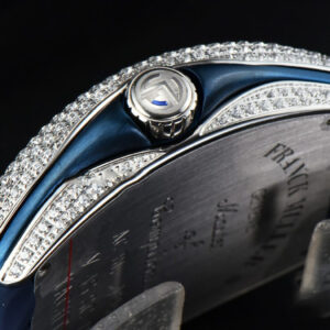 Vanguard V45 45mm ABF Diamond Blue Dial Blue Rubber Strap MIYOTA 9015 - Image 12