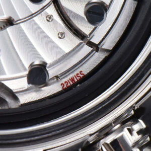 Constellation 41MM VSF Black Dial Black Black/Silver Bezel Gummy Strap A8900 - Image 6