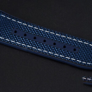 Vanguard V45 45mm ABF Diamond Blue Dial Blue Rubber Strap MIYOTA 9015 - Image 17