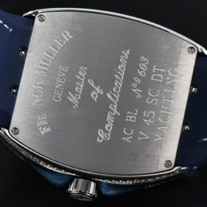 Vanguard V45 45mm ABF Diamond Blue Dial Blue Rubber Strap MIYOTA 9015 - Image 18