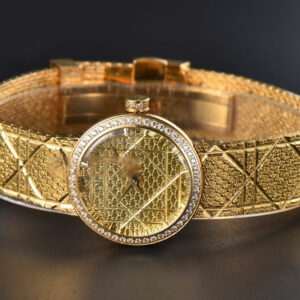 La D My Dior 25mm K11F Diamond Gold Dial Quartz - Image 9