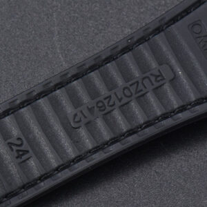 Constellation 41MM VSF Black Dial Black Black/Silver Bezel Gummy Strap A8900 - Image 9