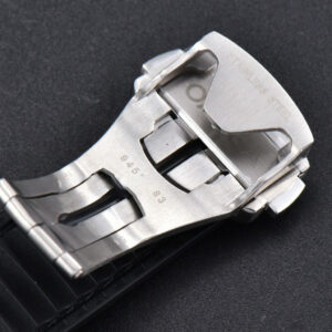 Constellation 41MM VSF Black Dial Black Black/Silver Bezel Gummy Strap A8900 - Image 12