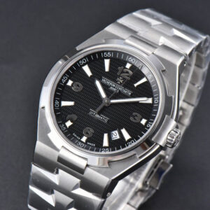 Overseas 47040 42mm PPF Black Dial SS Bracelet A1226 - Image 3