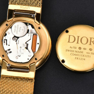 La D My Dior 25mm K11F Diamond Gold Dial Quartz - Image 20