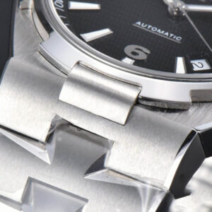 Overseas 47040 42mm PPF Black Dial SS Bracelet A1226 - Image 9