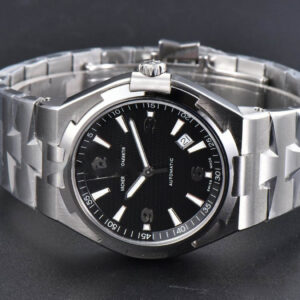 Overseas 47040 42mm PPF Black Dial SS Bracelet A1226 - Image 12