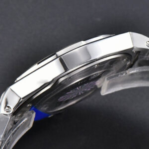 Overseas 47040 42mm PPF Black Dial SS Bracelet A1226 - Image 14