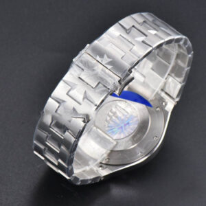 Overseas 47040 42mm PPF Black Dial SS Bracelet A1226 - Image 15