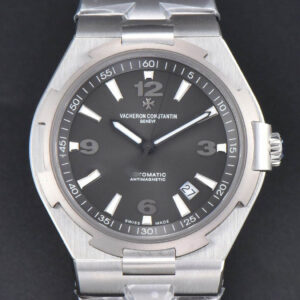 Overseas 47040 42mm PPF Gray Dial SS Bracelet A1226
