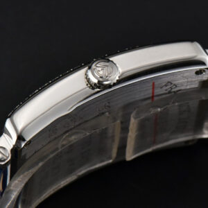 Long Island Ladies 26mm ZF Diamond MOP Dial Blue Leather Strap Swiss Ronda Quartz - Image 16