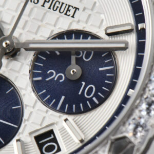 Offshore Ladies 37mm 26231ST RXWF Diamond White Dial Blue Subdial White Rubber Strap Quartz - Image 11