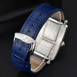 Long Island Ladies 26mm ZF Diamond MOP Dial Blue Leather Strap Swiss Ronda Quartz - Image 17